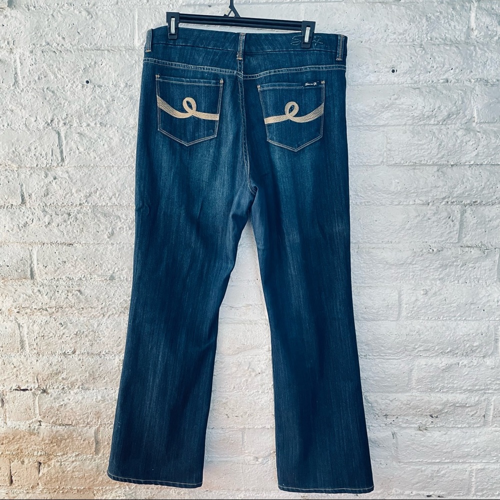 SEVEN 7 JEAN DENIM SIZE 16 boot cut - Picture 2 of 11